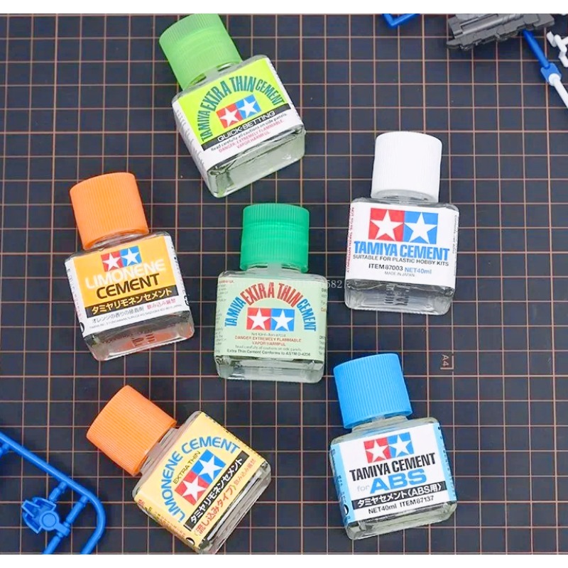Tamiya Model Paint Set - لاصق موديل 87003/87038/87134/87182 سعة 40 مل،