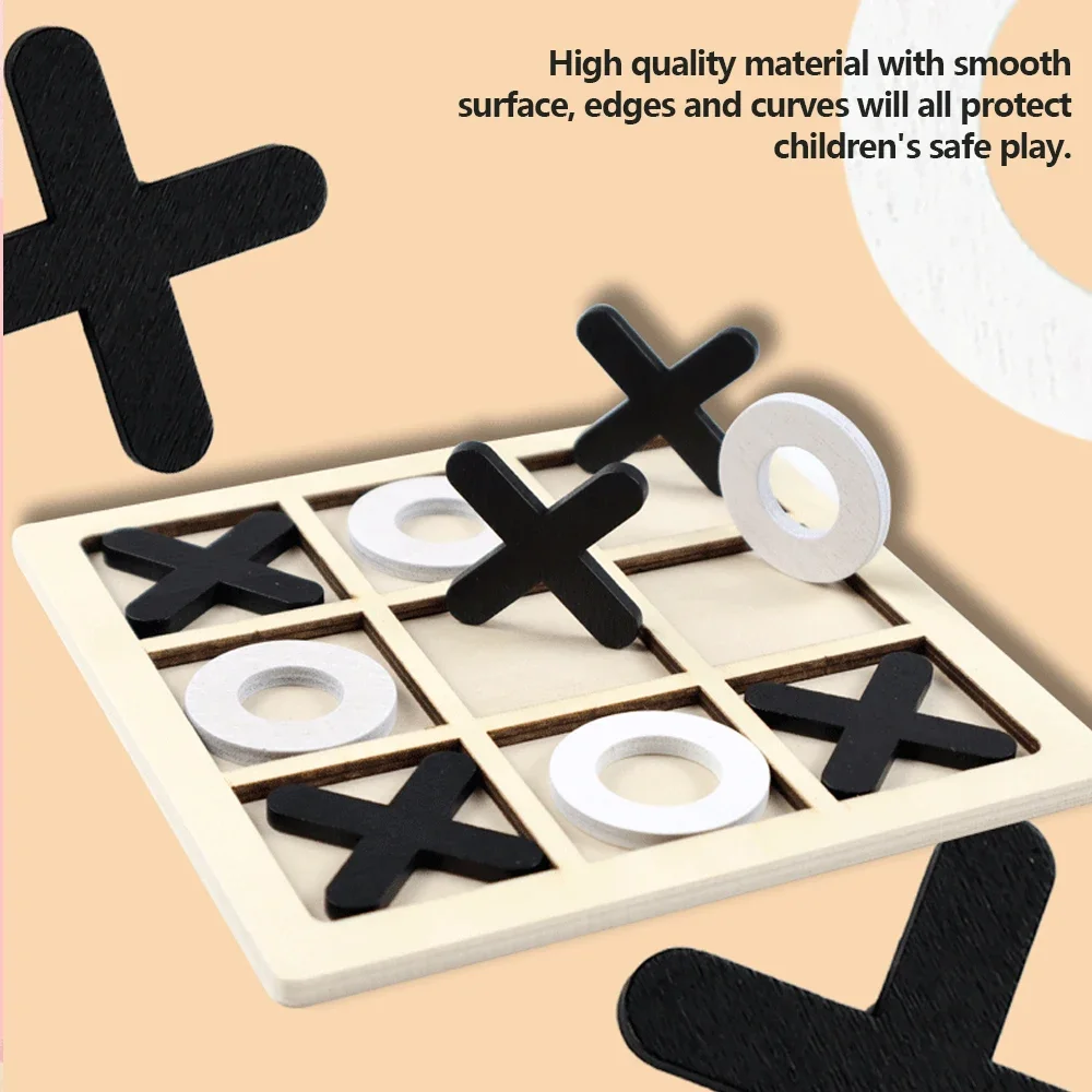لعبة خشبية XO Tic Tac Toe، لوح - مراجعة Party Games At Home وسعره