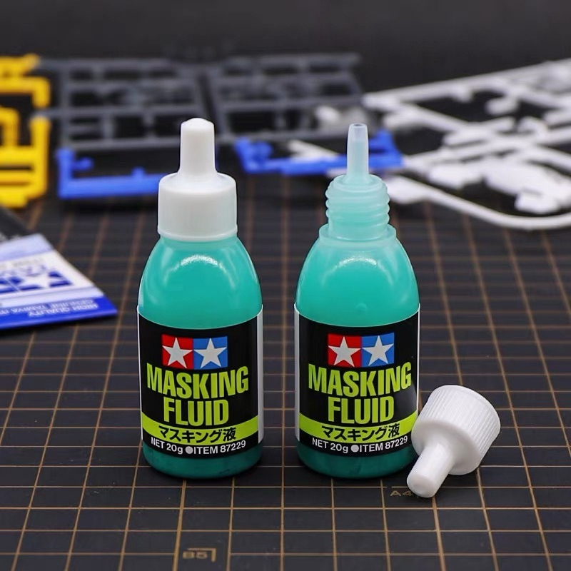 تاميا 87229 سائل تغطية مائي 20 - مراجعة Tamiya Model Paint Set وسعره