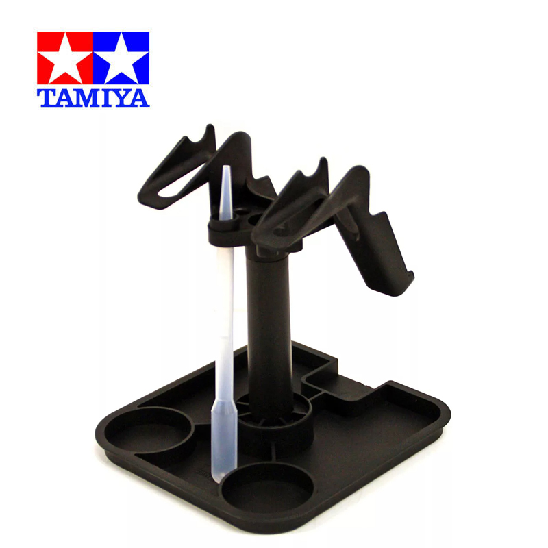 TAMIYA 74539 حامل البخاخة للعم - مراجعة Tamiya Model Paint Set وسعره