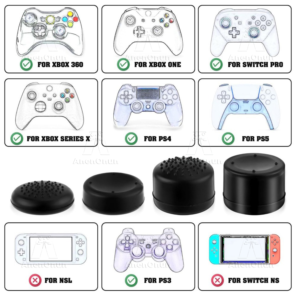8 قطعة قبضة الإبهام قبعات تحكم - مراجعة Party Games Playstation وسعره