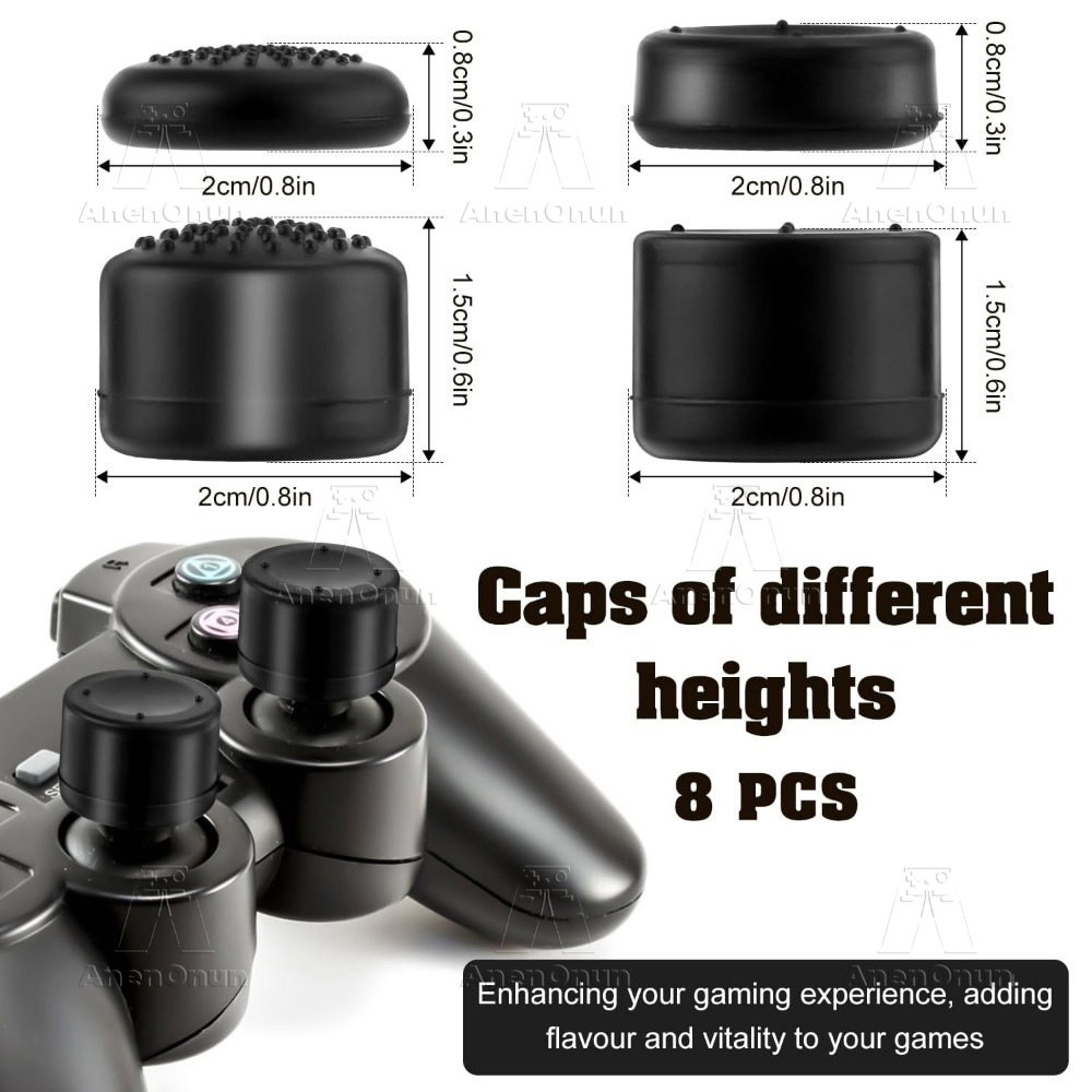 8 قطعة قبضة الإبهام قبعات تحكم - مراجعة Party Games Playstation وسعره